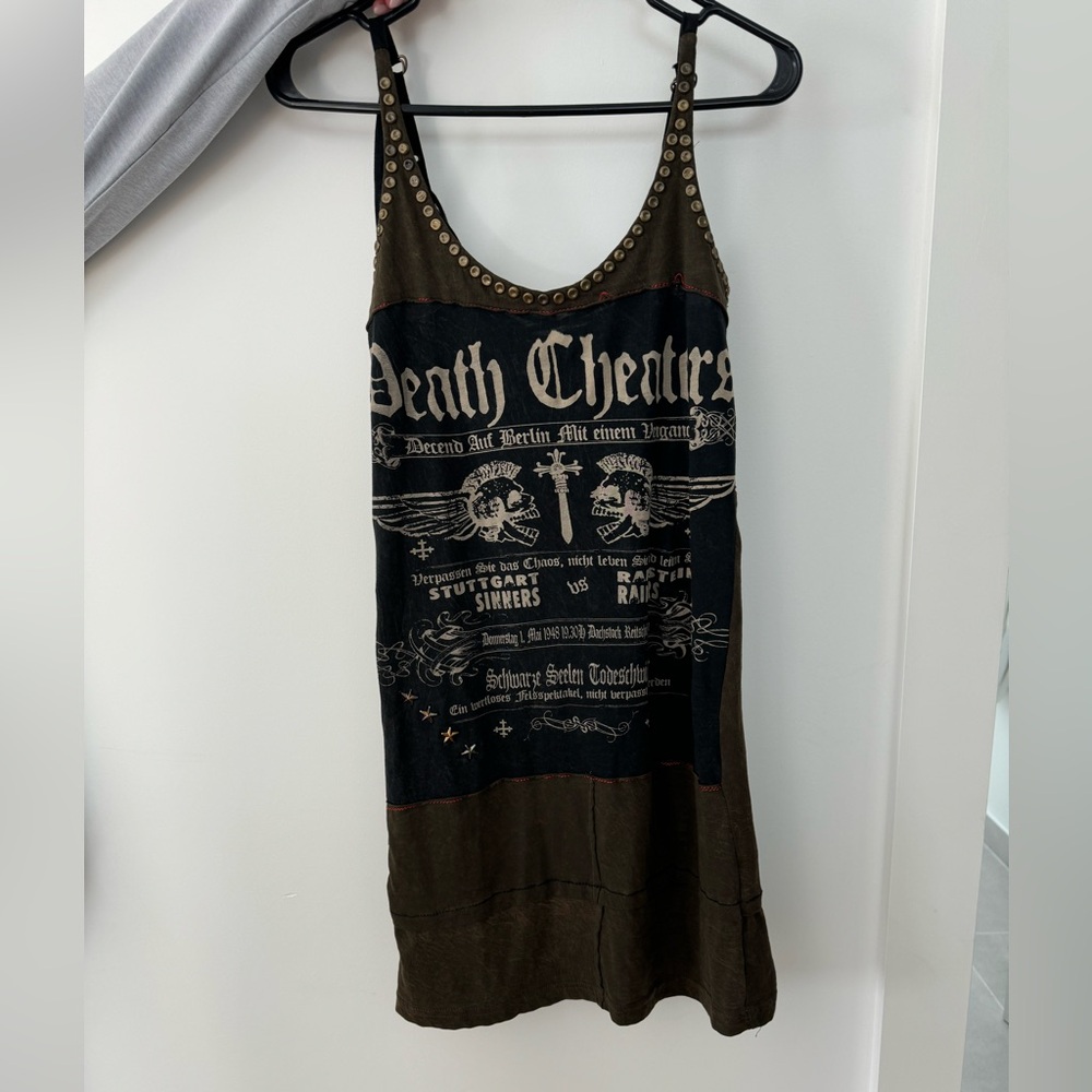 Salvage Y2K Lace Up Dress